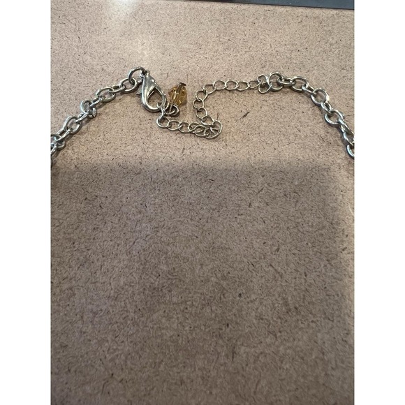 Vintage Necklace Statement Round Faux Pearl Gold Tone - Picture 6 of 7